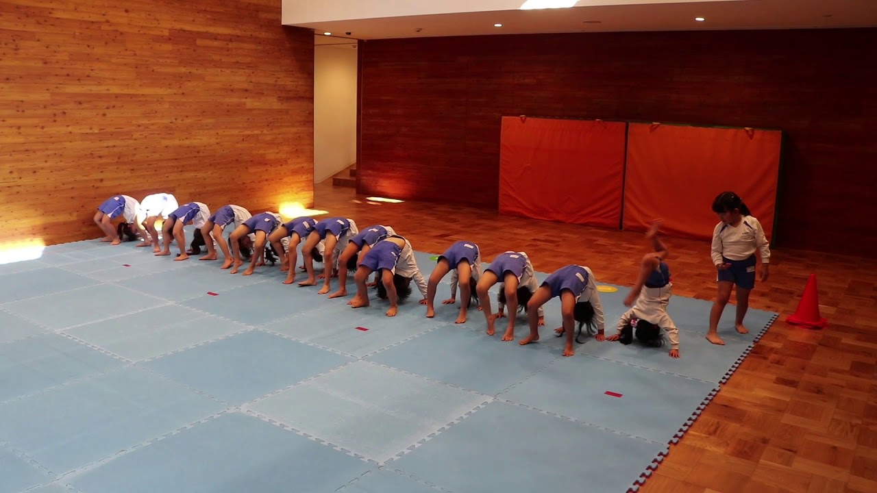 【慶応幼稚園（愛媛・松山）】ブリッジ回転