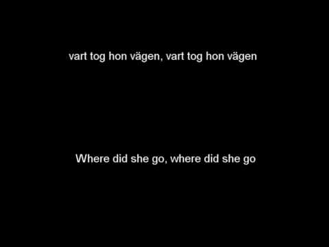 Just D - Vart tog den söta lilla flickan vägen (Swedish lyrics and English subtitles)