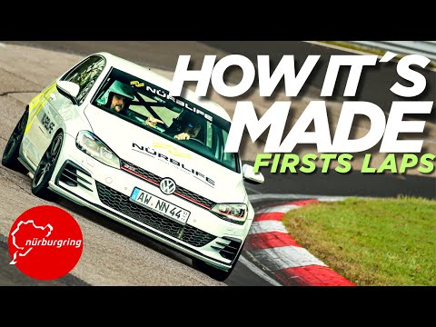 FIRST LAPS in Nürburgring Nordschleife POV DRIVE. RENT RACE CAR