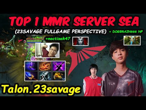 Talon 23savage Pudge Carry - Perspective FULLGAME Dota 2 Feat Dogbrain Mikasa noctisak47