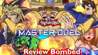 Yu-Gi-Oh! Master Duel Triggers Angry Trap Cards And Gets Review Bombed !!