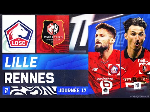 🔴LILLE - RENNES : 0 - 2 | 🔴⚫ LES ROUGE ET NOIR FACE AUX DOGUES 🔴⚪ | LIGUE 1 - LIVE/DIRECT