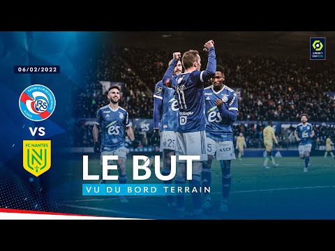 Racing-FC Nantes (1-0) : le but vu du bord terrain