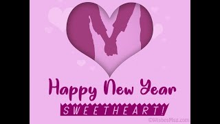 New Year Wishes For Girlfriend – Happy New Year My Love #happynewyear #girlfriend #lovequotes
