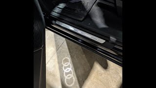 2017+ Audi Q7 4M LED Scuff Plate Sill Plate Replacement B9 A4 A5 S5 Q5 4M Q8