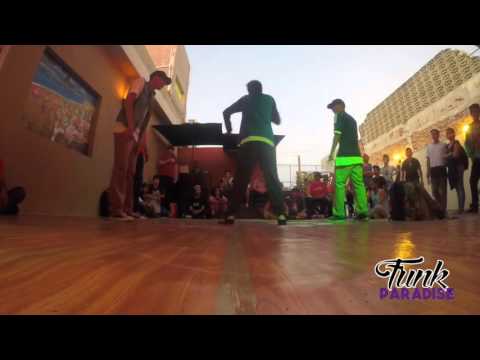 Jorgito & Rojo vs Samuk & Lambarri Semifinal Popping FunkParadise 2016