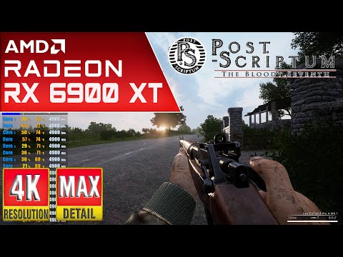 𝗥𝗫 𝟲𝟵𝟬𝟬 𝗫𝗧 𝟭𝟲𝗚𝗕 + 𝗶𝟵 𝟵𝟵𝟬𝟬𝗸 𝗢𝗖 𝟰.𝟵 𝗚𝗵𝘇 ► Post Scriptum DRIEL ► 4K MAX Settings