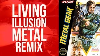 Metal Gear NES - Metal Remix Music Video - Living Illusion