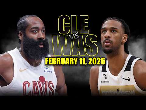 Cleveland Cavaliers vs Washington Wizards Full Game Highlights – February 11, 2026 | NBA Season