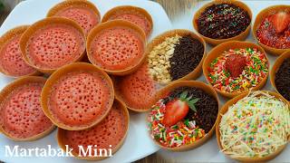 Download lagu RESEP MARTABAK MANIS MINI ANTI GAGAL FULL BERSARANG EMPUK DAN ENAK BANGET mp3