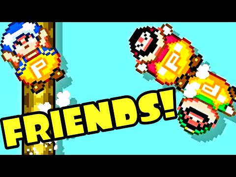 Super Mario Maker 2 Multiplayer Co-OP with Friends Online #61