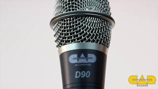 Video thumbnail for CADLive D90 Dynamic Handheld Microphone by CAD Audio