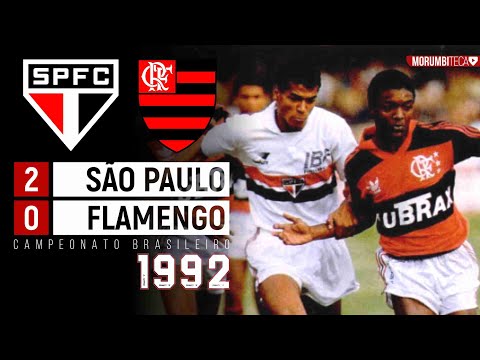 São Paulo 2x0 Flamengo - 1992 - UMA VITÓRIA NA RAÇA PELO BRASILEIRÃO!