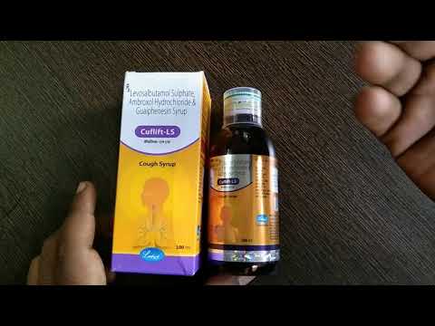 Cuflift-ls cough syrup 50mg, packaging size: 60 ml