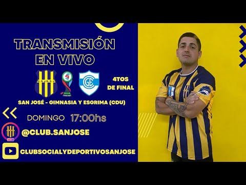 San José vs Gimnasia (CdU) - Copa Entre Rios 4tos de final - Ida