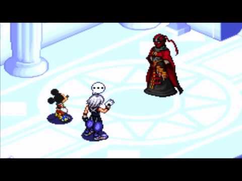 Kingdom Hearts Chain of Memories (GBA) Reverse/Rebirth Cutscene #35 DiZ and the Card