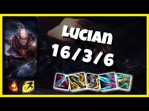 Lucian vs Irelia BR Challenger MID (16/3/6) - v10.24