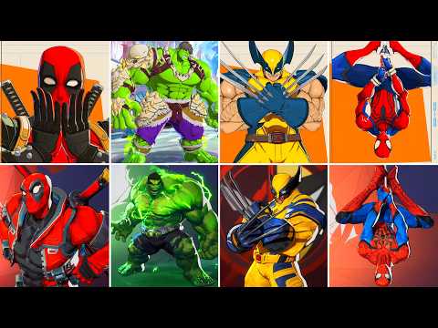 Marvel Rivals Vs Marvel Tokon All Characters Comparison (Iron Man, Spider-Man, Hulk & More