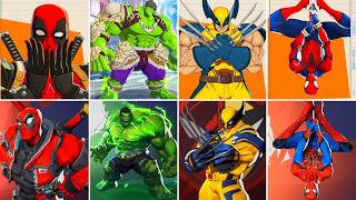 Marvel Rivals vs Marvel Tokon All Characters Comparison (Iron Man, Spider-Man, Hulk & More)