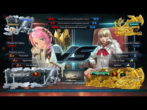 73_3 Alisa (Anakin x24) vs (Tincho) Lili - Tekken 7 ( Anakin x24 )  Online sin Grafica