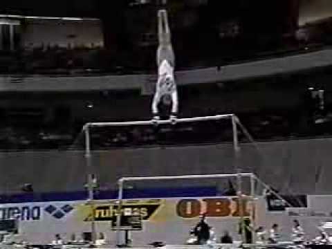 Amy Chow - 1994 Worlds Team Finals - Uneven Bars