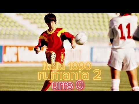 RUMANIA VS UNION SOVIETICA | ITALIA 1990 FASE DE GRUPOS GRUPO B