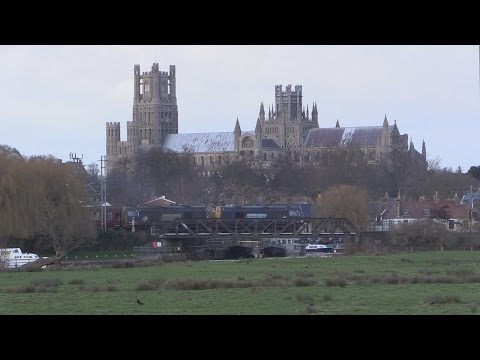 The Deviationer, Class 20s Nos. 20302, 20305 + Class 37 No. 37194. 11th January 2014.
