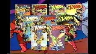 X-Men on Home Video VHS Tapes (1993) commercial 2