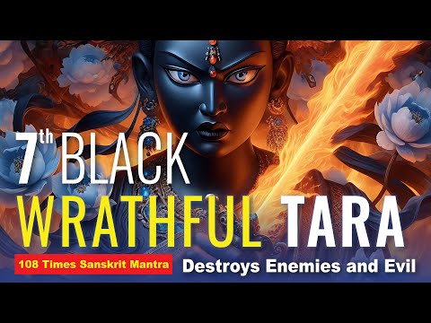 7th Wrathful Black Tara Mantra Crushes Enemies, Black Magic, War, Natural Disasters, Evil