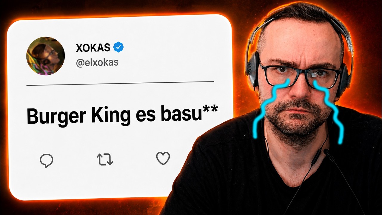 XOKAS RESPONDE A BURGUER KING DE LA PEOR FORMA
