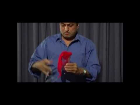 Silk thru glass  by Uday - Trick at Penguin Magic