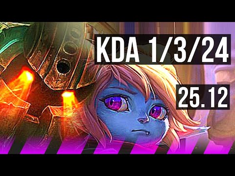 NAUTILUS & Tristana vs POPPY & Jhin (SUP) | 1/3/24 | KR Master | 25.12