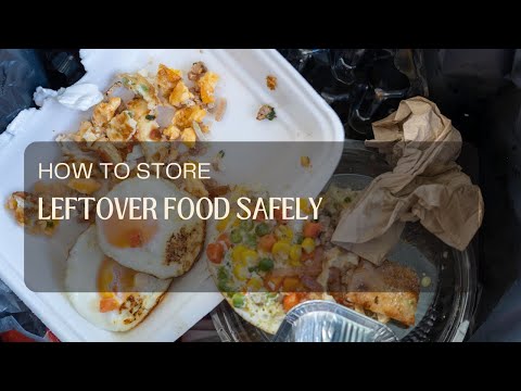 How to store leftover food safely