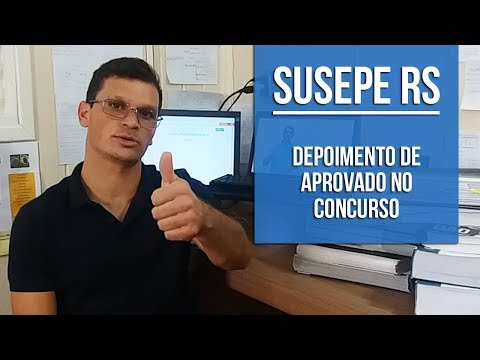 Aprovado Susepe RS Vanderson Rolim - AlfaCon Concursos Públicos