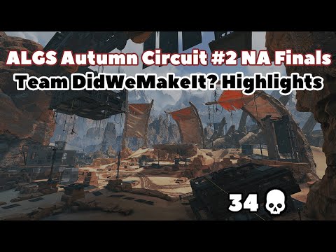 Team DidWeMakeIt? Highlight | ALGS Autumn Circuit Regional #2 NA Finals | Apex Legends