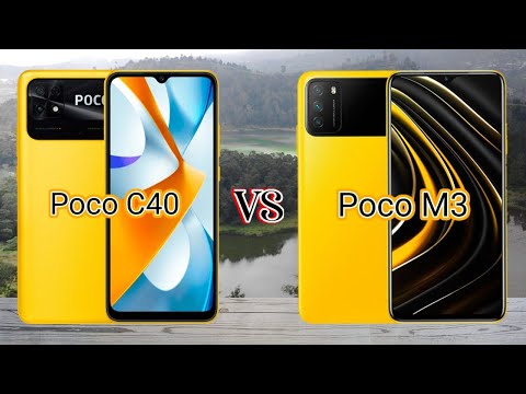 Difference in Appearance of Poco C40 Vs Poco M3 || Is this the Same Smartphone?