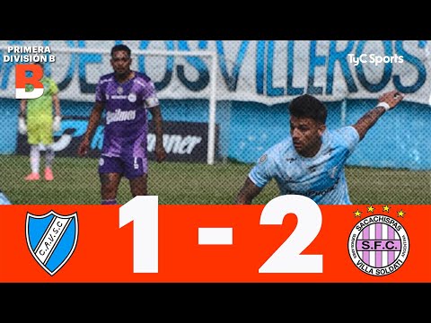Villa San Carlos 1-2 Sacachispas | Primera División B | Fecha 18 (Clausura)