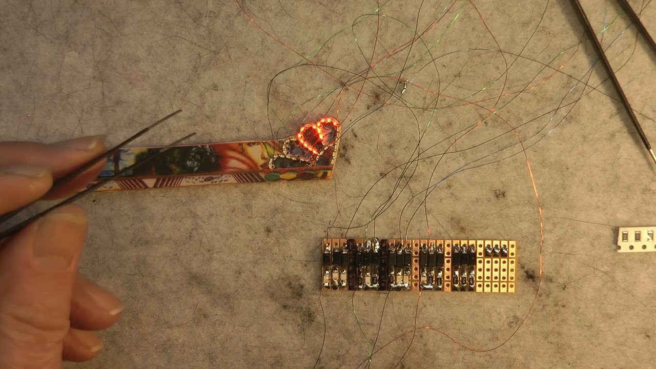 Wolfgangs Märklin Modellbahn-Musik Express Teil 3 Die Dachkante Mit LEDs