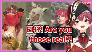 Marine Amazed by the Quality of These Cosplays And Couldn't Tell Who Was Male or Female!!!