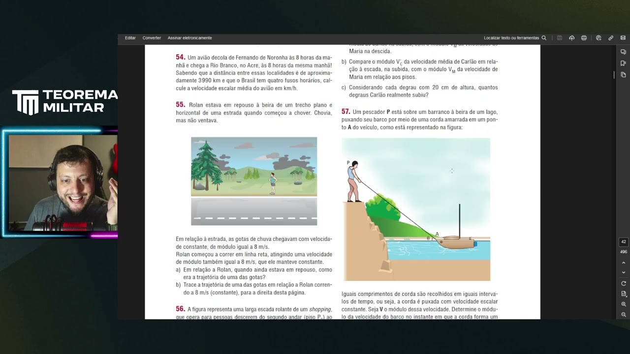 TÓPICOS DE FÍSICA: COMO ESTUDAR ESSE LIVRO? | Teorema Militar - Prof. Cesar Annunciato