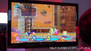 Kirby Wii Gameplay Footage (E3 2011)