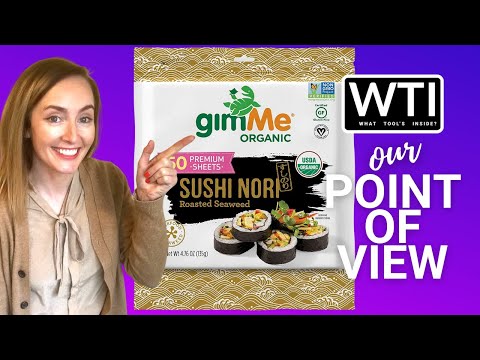 gimMe Snacks Organic Roasted Seaweed - WTI product video review