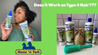 First Impressions and Review of the New Mane N Tail Herbal Gro Collection