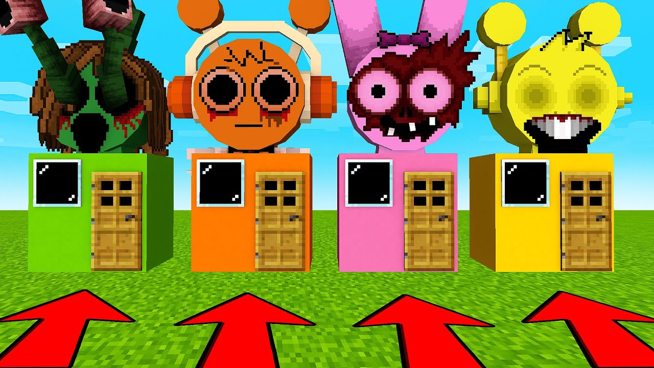 NÃO ESCOLHA A PORTA ERRADA DOS SPRUNKI