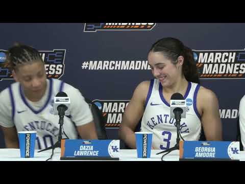 Kentucky First Round Postgame Press Conference - 2025 NCAA Tournament