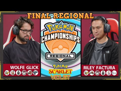 ✨GRAN FINAL REGIONAL (Pittsburgh) - WOLFE GLICK vs RILEY FACTURA | VGC Pokémon Scarlet Violet