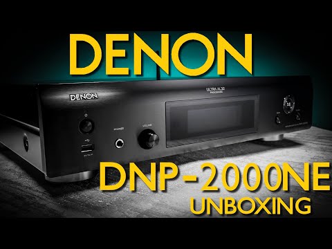 Denon DNP-2000NE Network Audio Player Unboxing