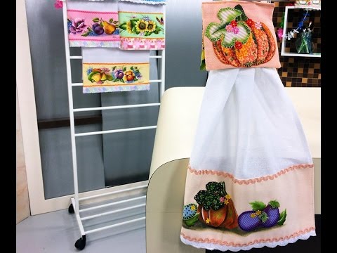 Programa Arte Brasil - 09/02/2015 - Beth Matteelli - Pintura com Aplicação "Bate Mão Abóbora"