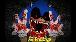Sonic.Exe: Nightmare Beginning All Endings