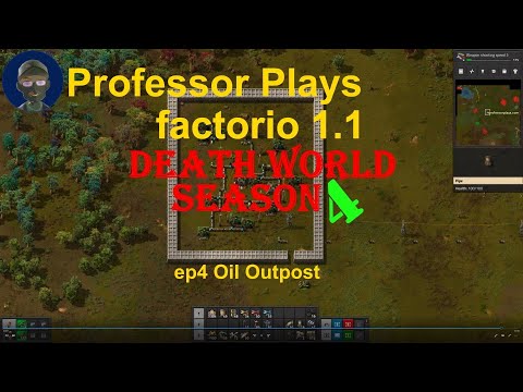 factorio Death World Season 4 ep4 Oil Outpost